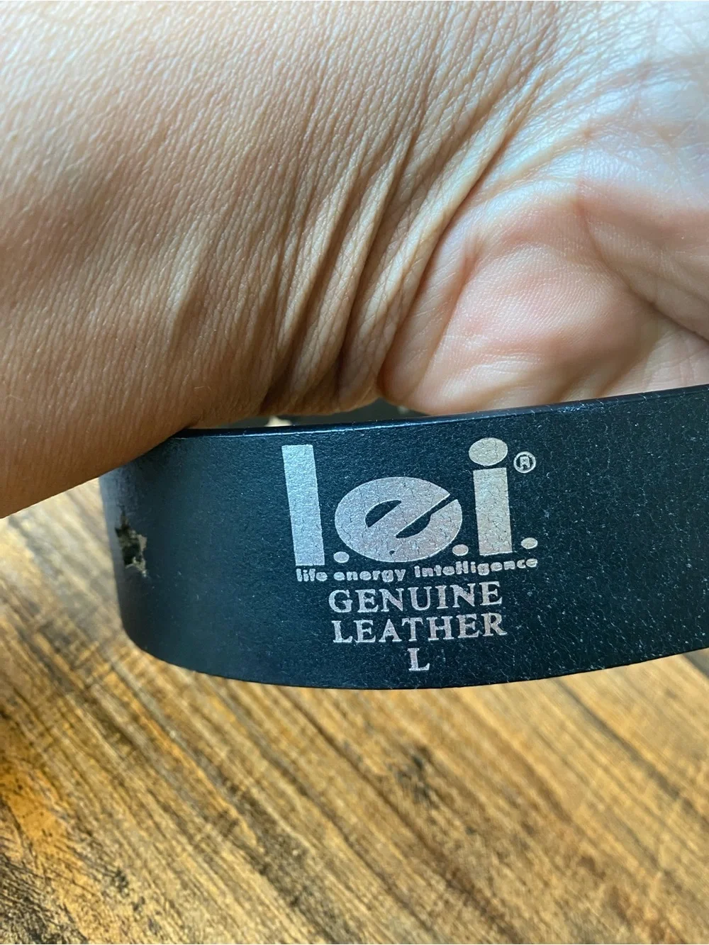 l.e.i. Leather Star Design Belt, 30”